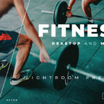پریست لایت روم ورزشی فیتنس حرفه ای 20 تایی Fitness Lightroom Preset