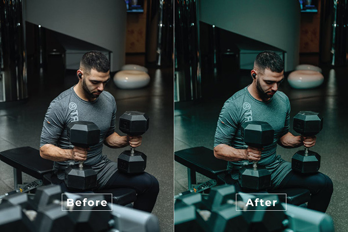 پریست لایت روم ورزشی فیتنس حرفه ای 20 تایی Fitness Lightroom Preset پریست لایت روم ورزشی فیتنس حرفه ای 20 تایی Fitness Lightroom Preset