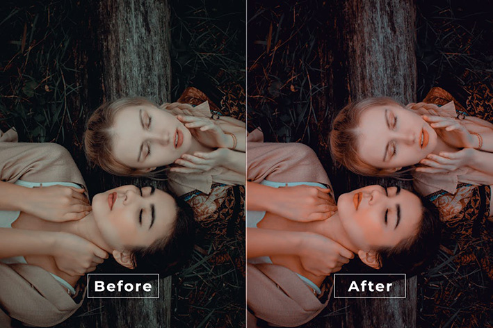 پریست لایت روم پرتره 20 تایی تم دلپذیر Delightful Lightroom Preset پریست لایت روم پرتره 20 تایی تم دلپذیر Delightful Lightroom Preset