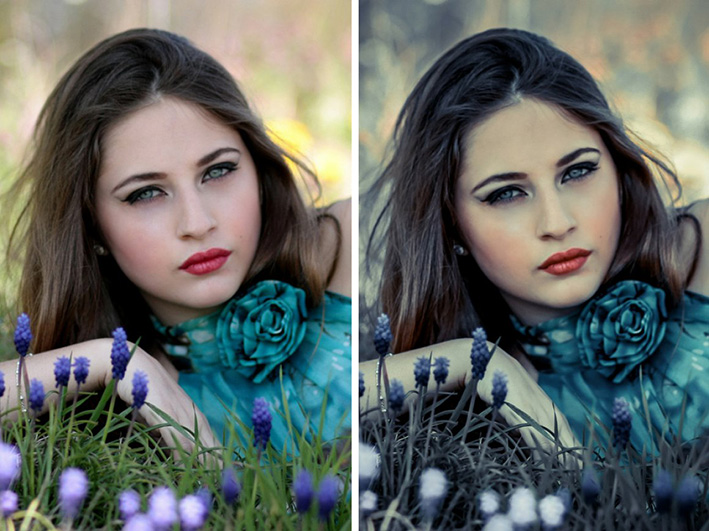 پریست لایت روم و پریست کمرا راو فتوشاپ و لات رنگی تم رنگی موز Banana Lightroom Presets And LUTs 10 پریست لایت روم پرتره 2021 حرفه ای Portrait Lightroom Presets