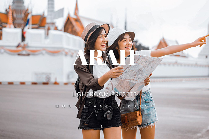 20 پریست لایت روم جهانگردی و مسافرت Arah Lightroom Presets 20 پریست لایت روم جهانگردی و مسافرت Arah Lightroom Presets
