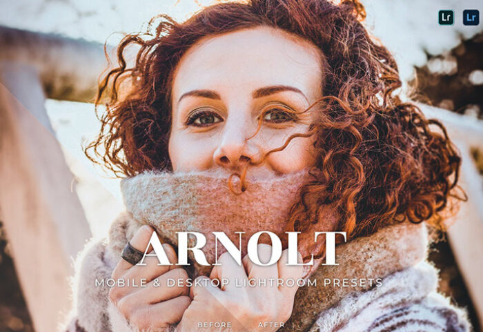 20 پریست لایت روم حرفه ای 2021 دسکتاپ و موبایل Arnolt Lightroom Presets