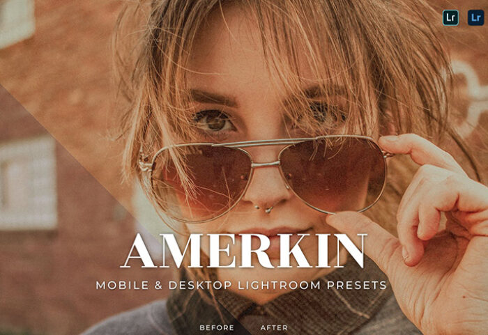 20 پریست لایت روم رنگی 2021 دسکتاپ و موبایل Amerkin Lightroom Presets