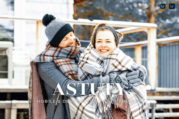 20 پریست لایت روم رنگی حرفه ای دسکتاپ و موبایل Astuty Lightroom Presets