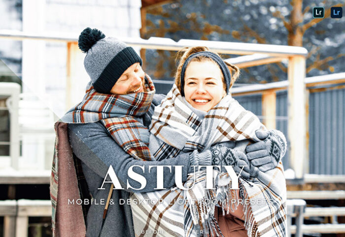 20 پریست لایت روم رنگی حرفه ای دسکتاپ و موبایل Astuty Lightroom Presets