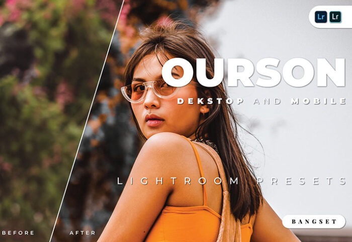 20 پریست لایت روم رنگی عکس فضای باز Ourson Lightroom Preset