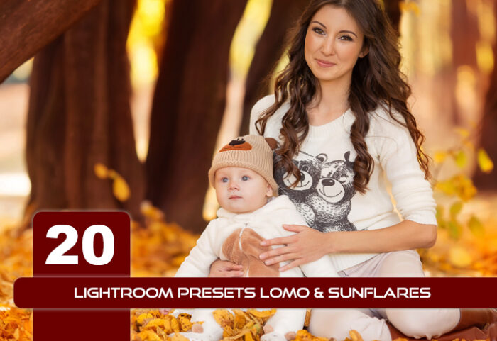20 پریست لایت روم روز آفتابی LightRoom presets Lomo Sunflares