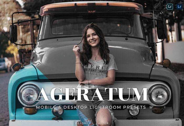 20 پریست لایت روم پرتره حرفه ای Ageratum Lightroom Presets