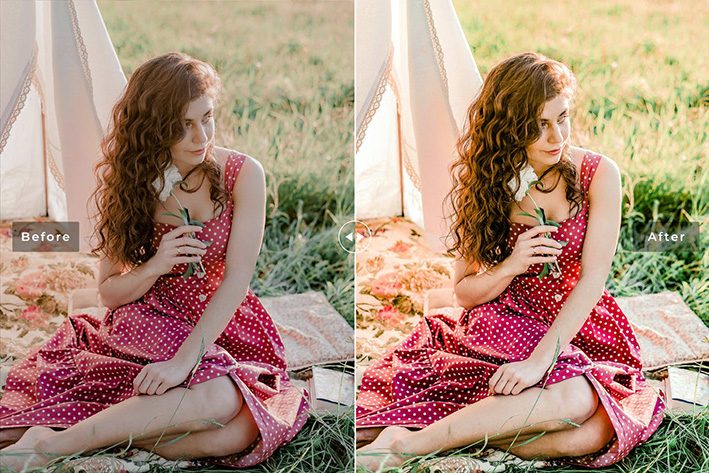 40 پریست لایت روم تابستان و کمرا راو و اکشن فتوشاپ Midsummer Lightroom Presets 40 پریست لایت روم تابستان و کمرا راو و اکشن فتوشاپ Midsummer Lightroom Presets