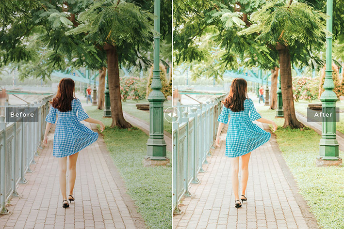 40 پریست لایت روم و کمرا راو و اکشن فتوشاپ Organic Lightroom Presets