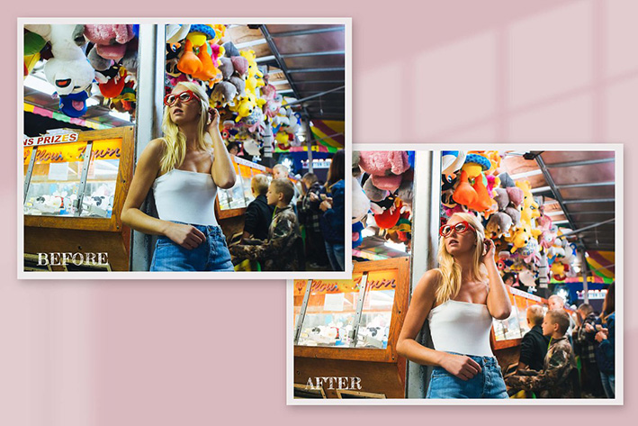40 پریست لایت روم و کمرا راو و اکشن فتوشاپ Pro Colorland Photo Editing
