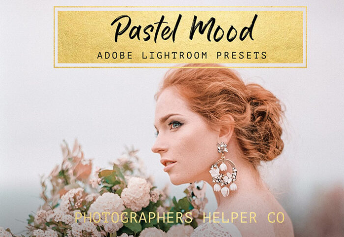 10 پریست لایت روم عروسی حرفه ای Pastel Mood LR Preset Pack