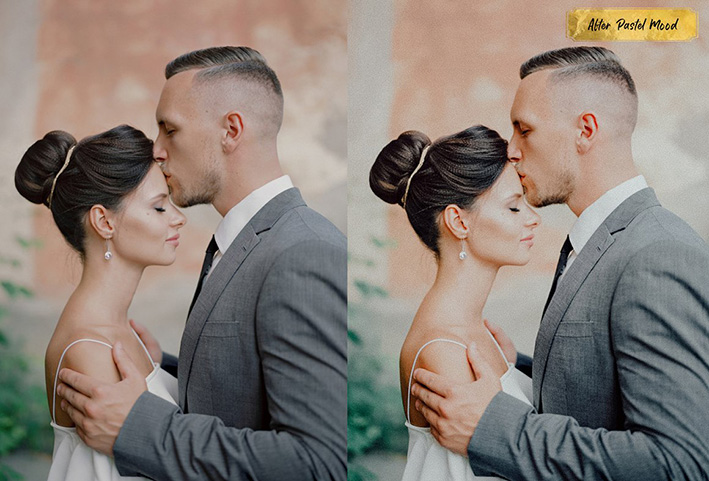 10 پریست لایت روم عروسی حرفه ای Pastel Mood LR Preset Pack 10 پریست لایت روم عروسی حرفه ای Pastel Mood LR Preset Pack
