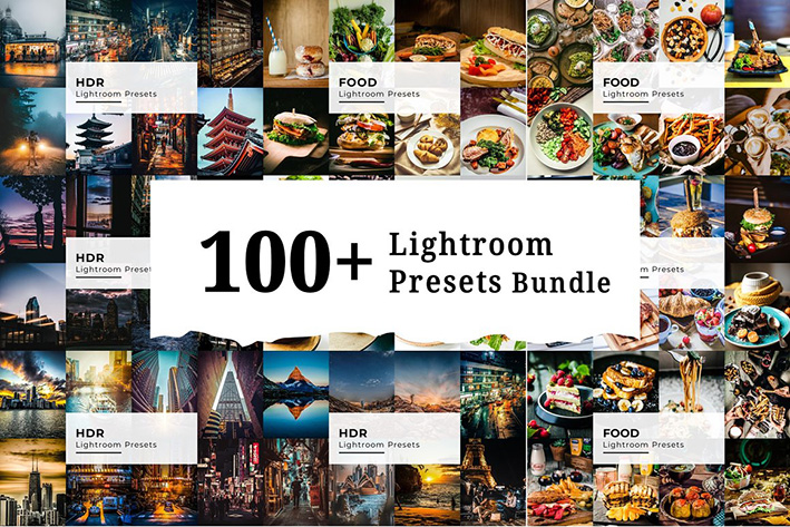 100 پریست لایت روم HDR و مواد غذایی : Lightroom Presets Bundle 100 پریست لایت روم HDR و مواد غذایی : Lightroom Presets Bundle