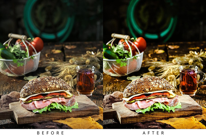 100 پریست لایت روم HDR و مواد غذایی : Lightroom Presets Bundle
