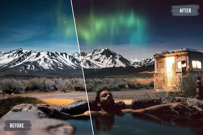 100 پریست لایت روم تم رنگی شفق Aurora Mobile Presets Pack 100 پریست لایت روم تم رنگی شفق Aurora Mobile Presets Pack