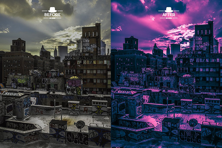 100 پریست لایت روم حرفه ای تک رنگ Duotone Lightroom Presets 100 پریست لایت روم حرفه ای تک رنگ Duotone Lightroom Presets
