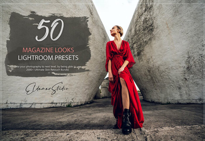 100 پریست لایت روم رنگی عکس مجلات Magazine Looks Lightroom Presets