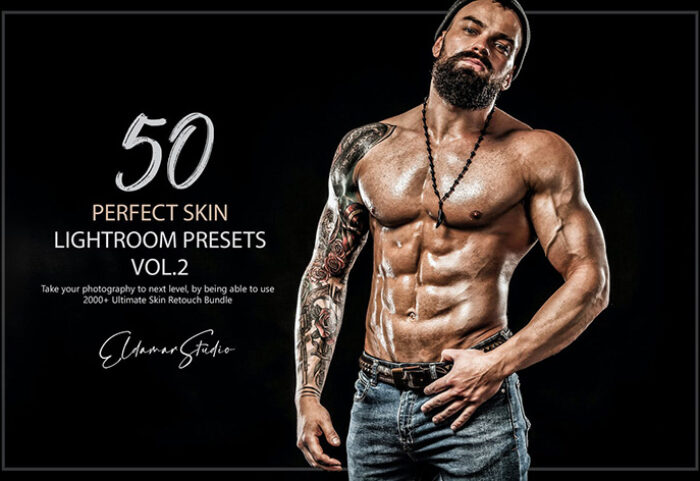 100 پریست لایت روم رنگی عکس ورزشی Perfect Skin Lightroom Presets - Vol. 2