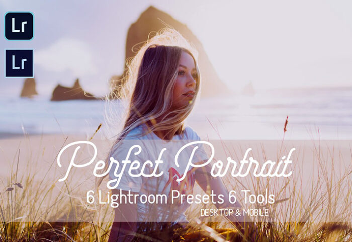 12 پریست لایت روم پرتره جدید Perfect Portrait Lightroom Presets
