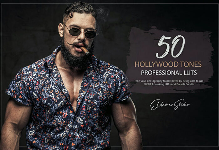 150 پریست لایت روم تم رنگی هالیود Hollywood Tones LUTs and Presets Pack