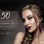 150 پریست لایت روم حرفه ای فشن و LUTs رنگی Fashion Dream LUTs and Presets Pack