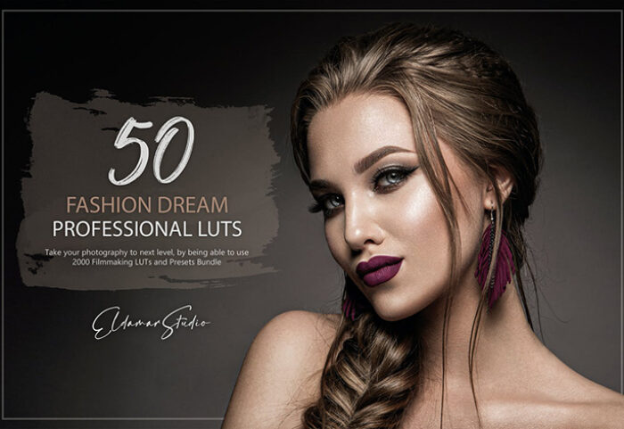 150 پریست لایت روم حرفه ای فشن و LUTs رنگی Fashion Dream LUTs and Presets Pack