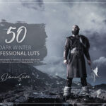 150 پریست لایت روم حرفه ای و LUTs رنگی Dark Winter LUTs and Presets Pack