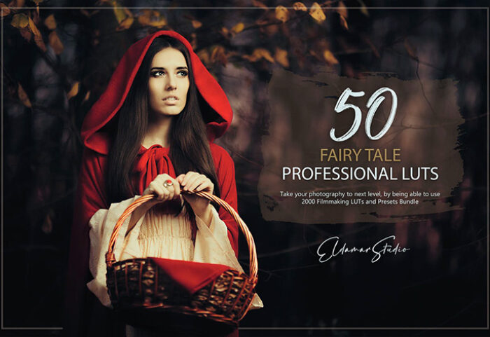 150 پریست لایت روم حرفه ای و LUTs رنگی Fairy Tale LUTs and Presets Pack
