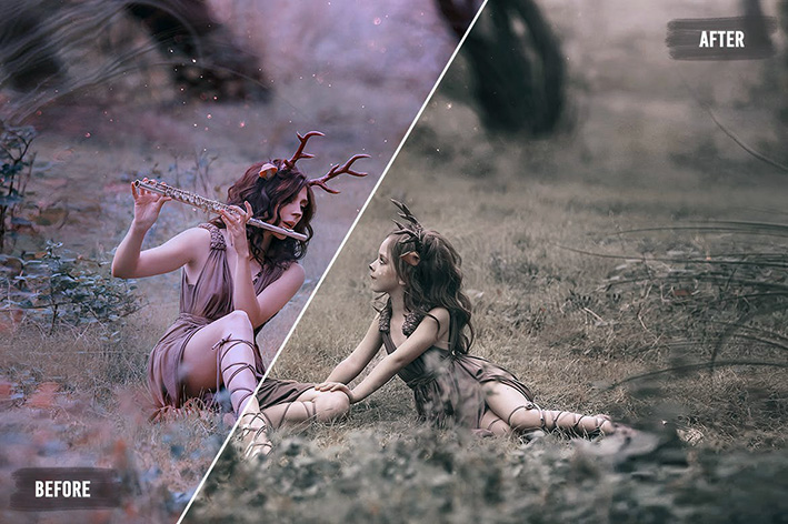 150 پریست لایت روم حرفه ای و LUTs رنگی Fairy Tale LUTs and Presets Pack 150 پریست لایت روم حرفه ای و LUTs رنگی Fairy Tale LUTs and Presets Pack
