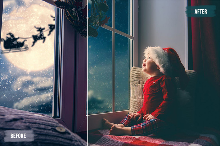 150 پریست لایت روم حرفه ای و LUTs رنگی کریسمس Christmas Dream LUTs and Presets Pack 150 پریست لایت روم حرفه ای و LUTs رنگی کریسمس Christmas Dream LUTs and Presets Pack
