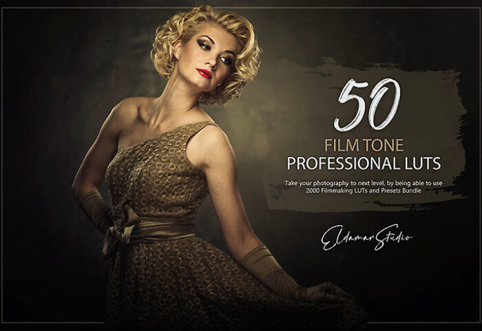 150 پریست لایت روم سینمایی و لات رنگی Film Tone LUTs and Presets Pack
