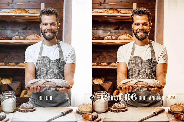 150 پریست لایت روم غذا و پریست کمرا راو فتوشاپ Chef Food Presets Lightroom 150 پریست لایت روم غذا و پریست کمرا راو فتوشاپ Chef Food Presets Lightroom