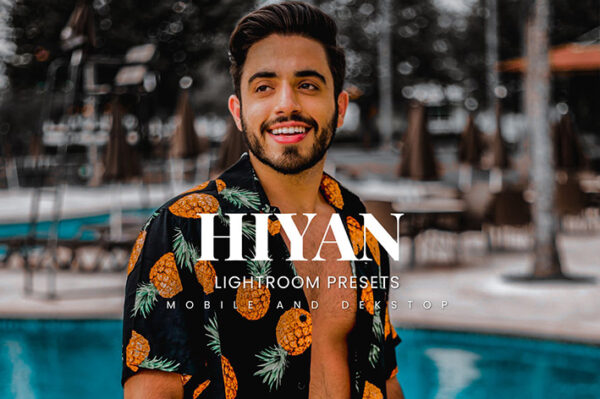 20 افکت رنگی لایت روم حرفه ای Hiyan Lightroom Presets