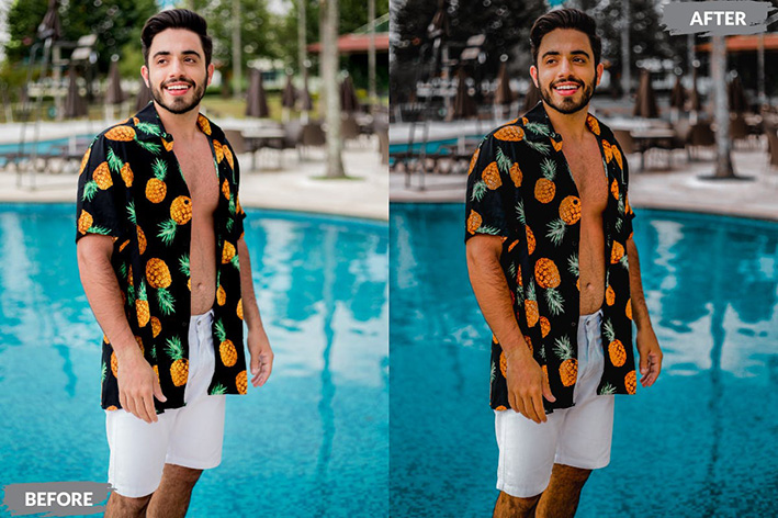 20 افکت رنگی لایت روم حرفه ای Hiyan Lightroom Presets