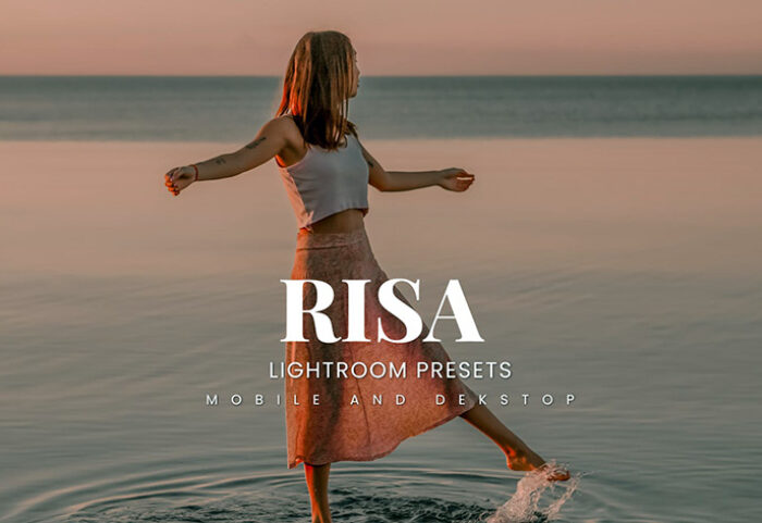 20 افکت رنگی لایت روم حرفه ای Risa Lightroom Presets