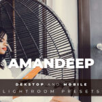 20 افکت رنگی لایت روم دسکتاپ و موبایل Amandeep Lightroom Preset