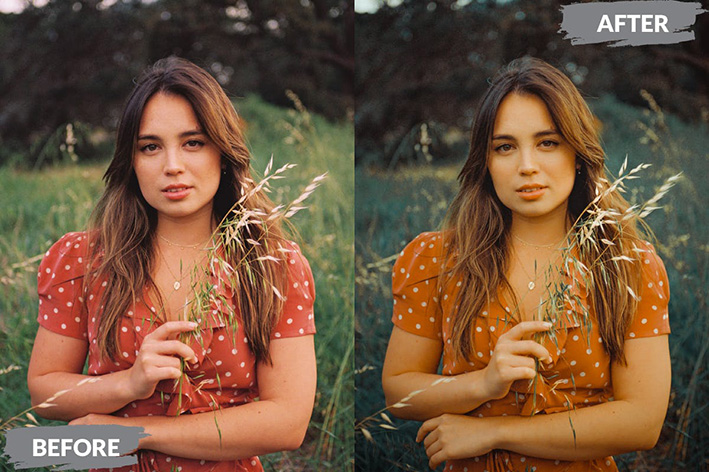 20 افکت رنگی پرتره برای پریست لایت روم Clair Lightroom Presets 20 افکت رنگی پرتره برای پریست لایت روم Clair Lightroom Presets