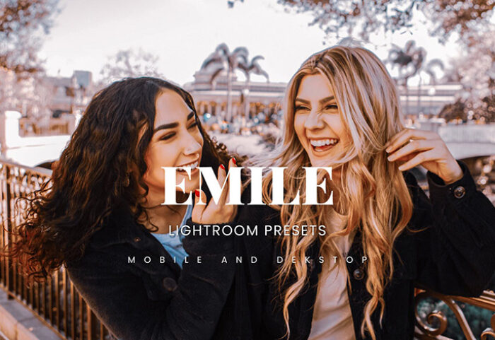 20 پریست افکت رنگی لایت روم عکس پرتره Emile Lightroom Presets