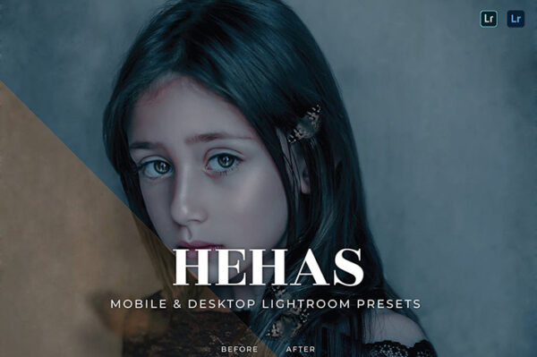 20 پریست لایت روم تم رنگ تیره Hehas Lightroom Presets