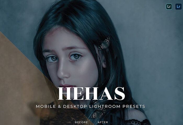 20 پریست لایت روم تم رنگ تیره Hehas Lightroom Presets