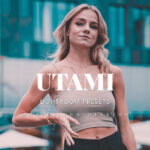 20 پریست لایت روم تم رنگی سرد و آبی Utami Lightroom Presets