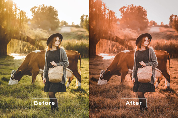 20 پریست لایت روم تم نارنجی و قرمز Oskar Lightroom Preset 20 پریست لایت روم تم نارنجی و قرمز Oskar Lightroom Preset