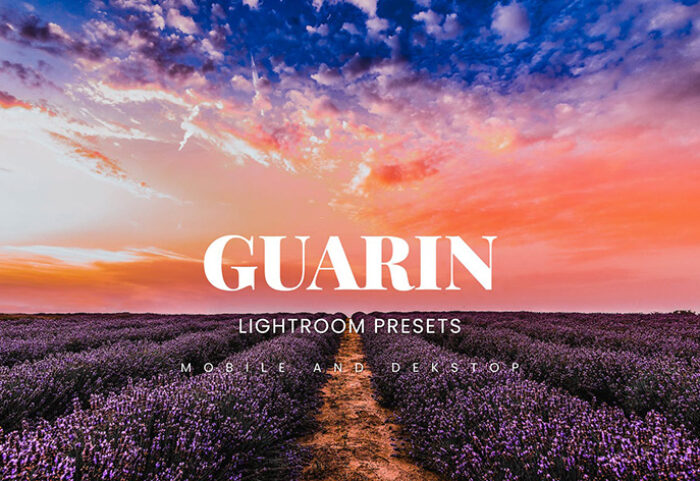 20 پریست لایت روم حرفه ای عکس طبیعت Guarin Lightroom Presets