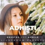 20 پریست لایت روم رنگی تم تناژ روشن Adhisti Lightroom Preset