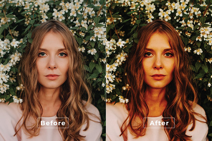 20 پریست لایت روم رنگی تم تناژ سینماتیک Afreen Lightroom Preset 20 پریست لایت روم رنگی تم تناژ سینماتیک Afreen Lightroom Preset