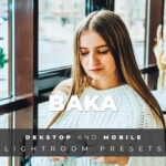 20 پریست لایت روم رنگی تم رنگ سرد Baka Lightroom Preset