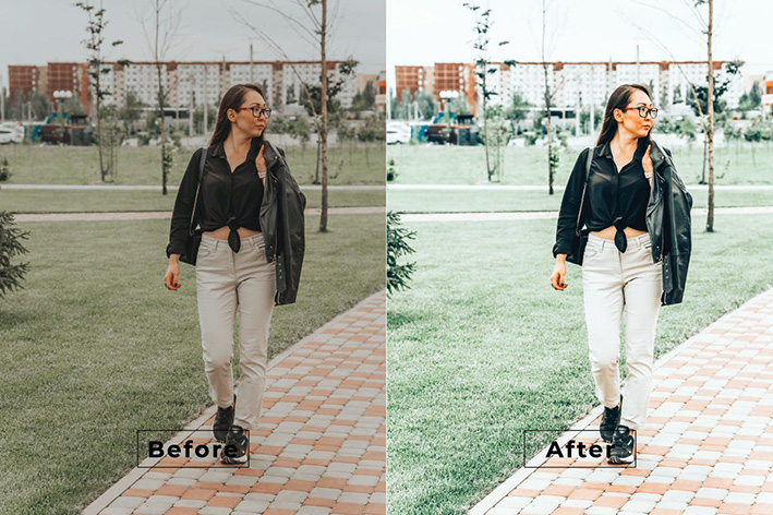 20 پریست لایت روم رنگی تم رنگ سرد Baka Lightroom Preset 20 پریست لایت روم رنگی تم رنگ سرد Baka Lightroom Preset