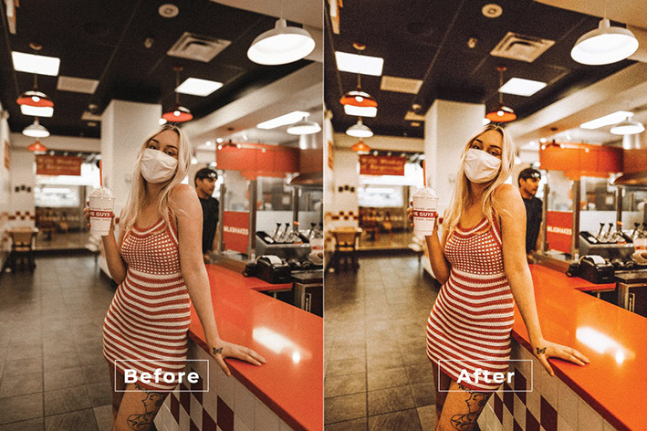20 پریست لایت روم رنگی تم رنگ گرم Bhanu Lightroom Preset 20 پریست لایت روم رنگی تم رنگ گرم Bhanu Lightroom Preset