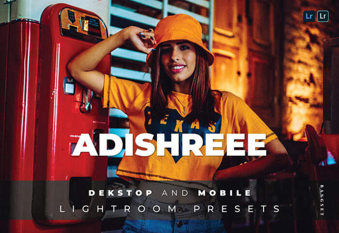 20 پریست لایت روم رنگی تم شاد Adishreee Lightroom Preset